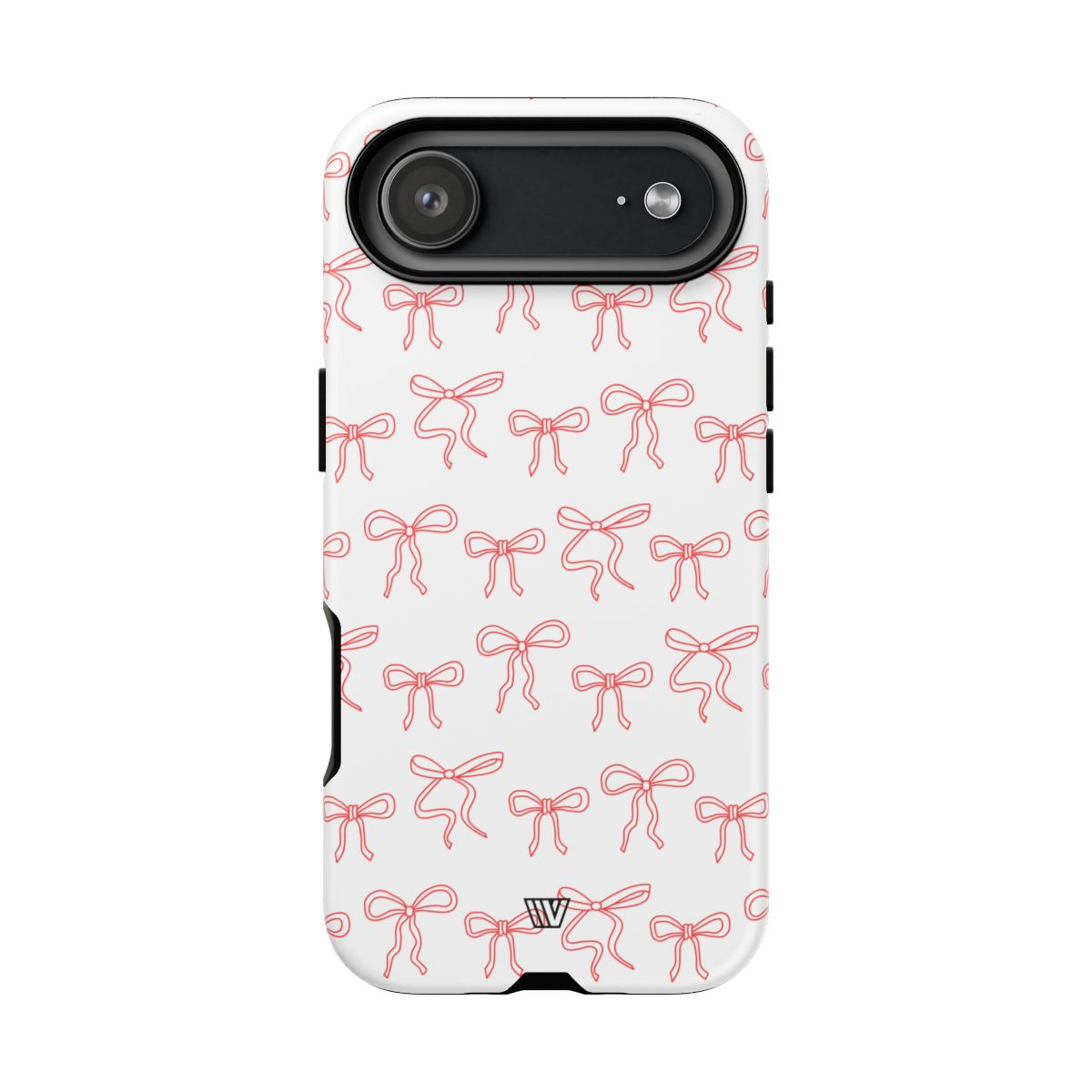 Red Ribbon Charm Tough Phone Case – iPhone 17 Air, Matte