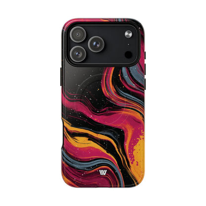Cosmic Embers MagSafe Tough iPhone Case – iPhone 18 Pro Max, Glossy