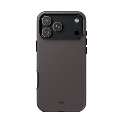 Tundora Grey Tough Phone Case – iPhone 18 Pro Max, Matte