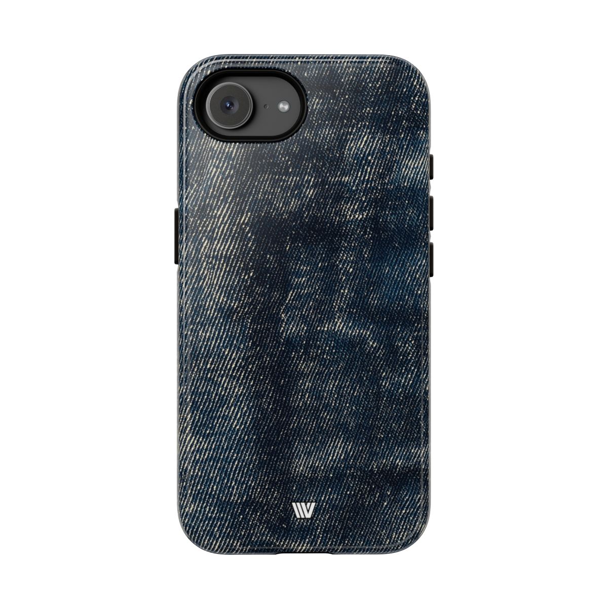 Faded Denim Tough Phone Case – iPhone 16e, Glossy