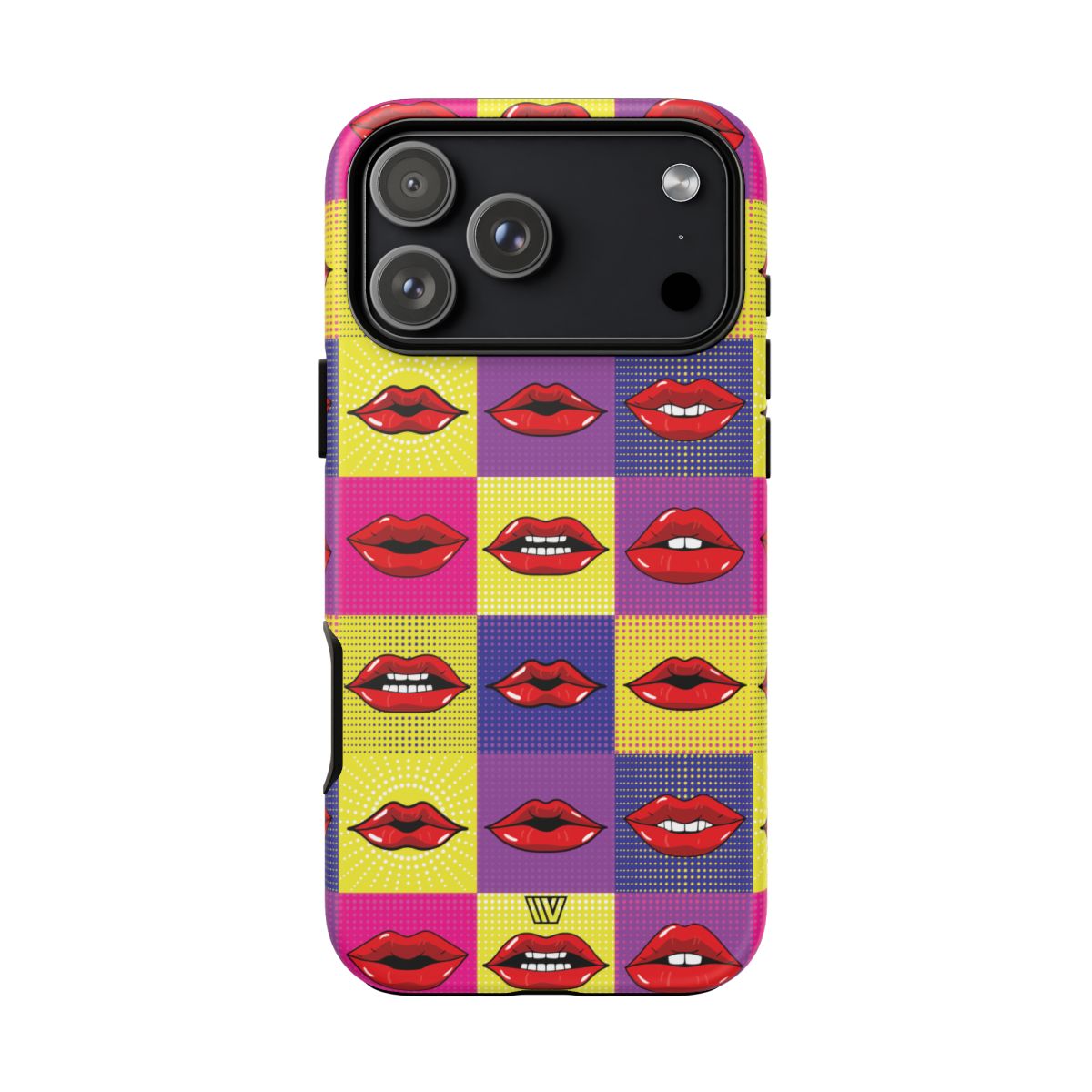 Pop Art Lips Tough Phone Case – iPhone 17 Pro Max, Matte