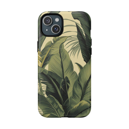 TROPICAL LEAVES | MagSafe Tough iPhone Case