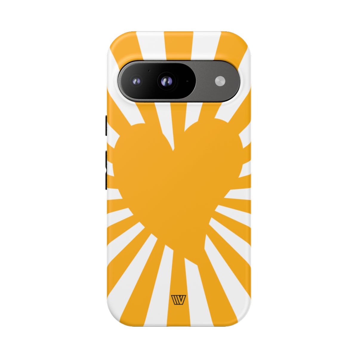 Heart Sun Rays Tough Phone Case – Google Pixel 9, Matte