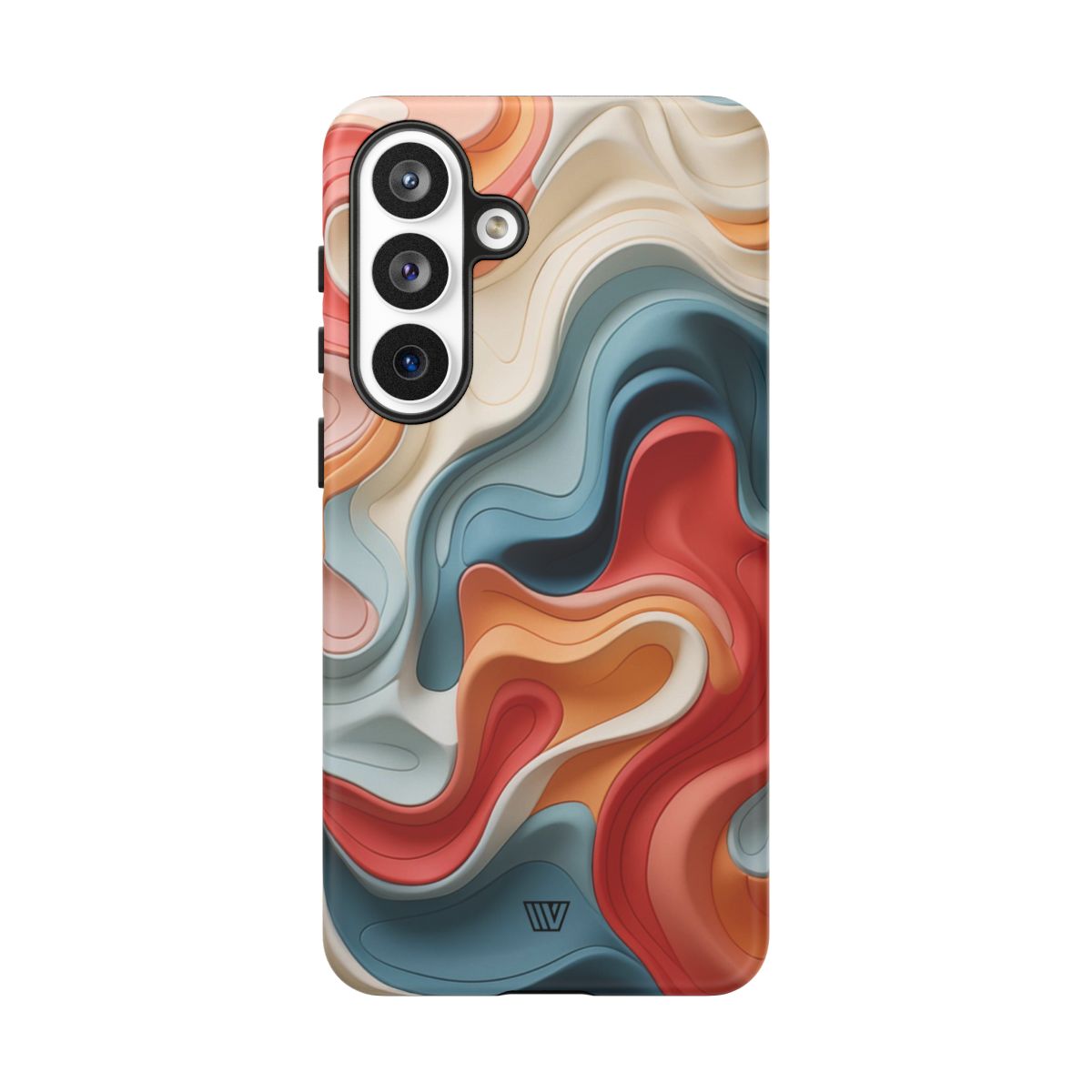 3D Colorful Clay Tough Phone Case – Samsung Galaxy S26 Plus, Matte