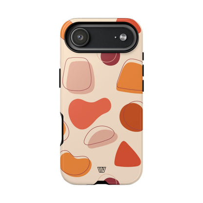 Warm Shapes Tough Phone Case – iPhone 17 Air, Glossy