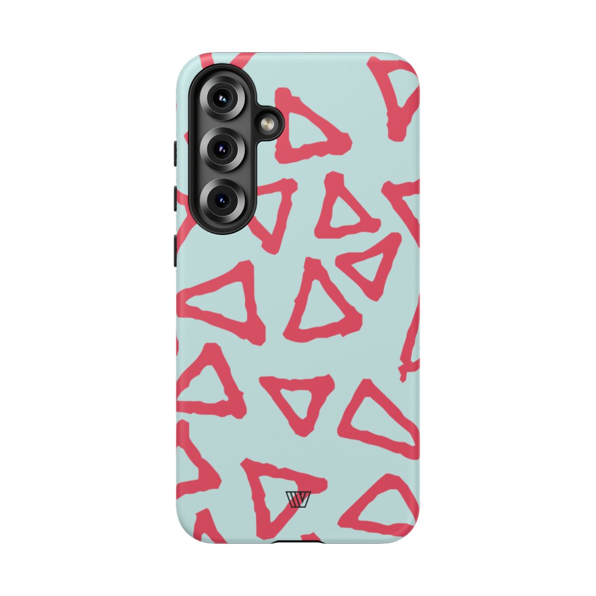 Triangle Doodle Tough Phone Case – Samsung Galaxy S25 Plus, Matte