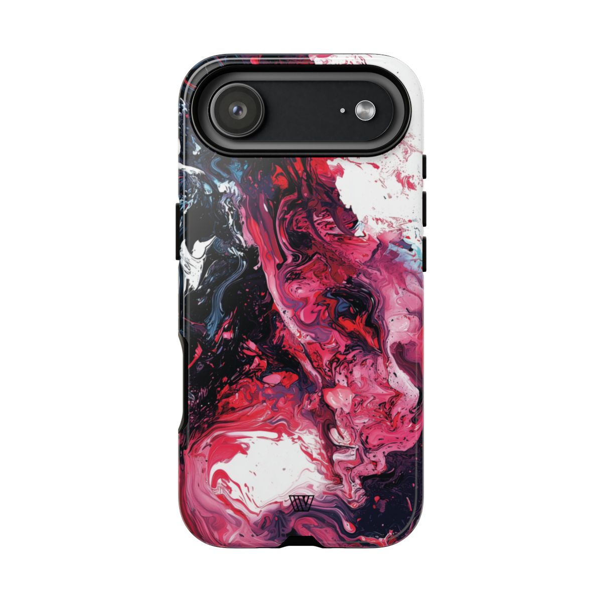 Ruby Flow Tough Phone Case – iPhone 17 Air, Glossy