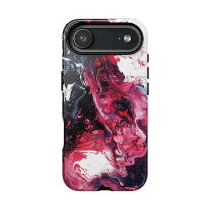 Ruby Flow Tough Phone Case – iPhone 17 Air, Glossy