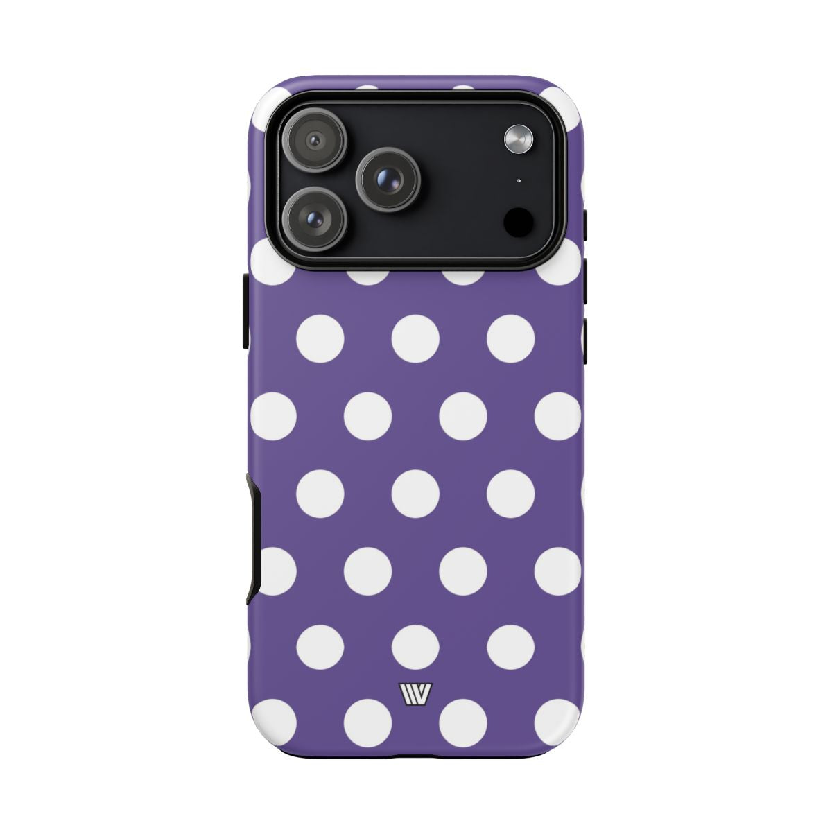 Purple Polka Dots Tough Phone Case – iPhone 18 Pro Max, Matte