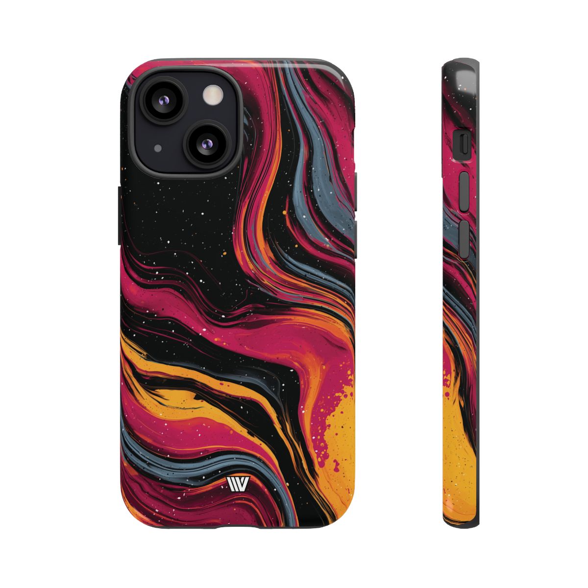 Cosmic Embers Tough Phone Case – iPhone 13 Mini, Glossy