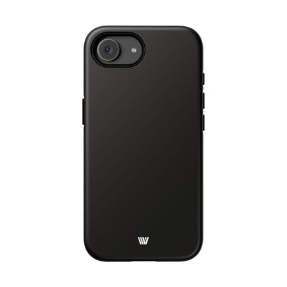 Jet Black Tough Phone Case – iPhone 17e, Matte