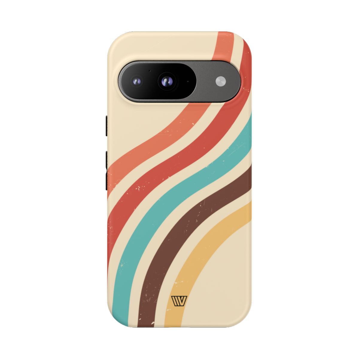 Vintage Stripe Tough Phone Case – Google Pixel 9, Matte