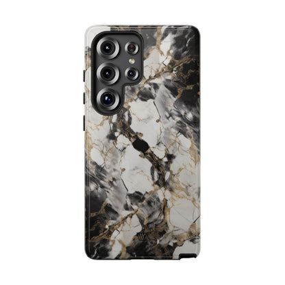 Marble Tough Phone Case – Samsung Galaxy S25 Ultra, Glossy