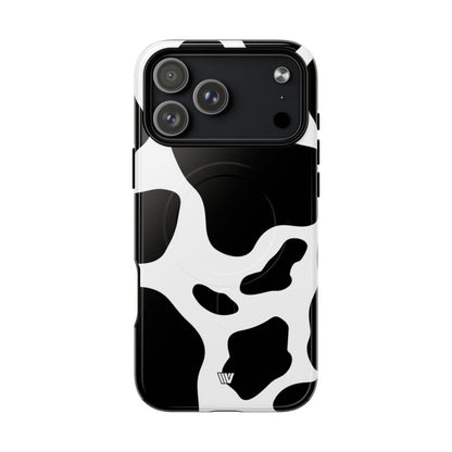 Cow Print MagSafe Tough iPhone Case – iPhone 18 Pro Max, Glossy