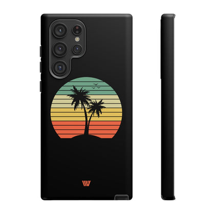 Retro Palms Tough Phone Case – Samsung Galaxy S22 Ultra, Matte