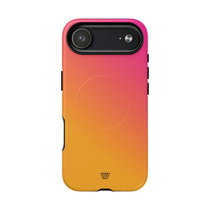 Hot Pink Orange MagSafe Tough iPhone Case – iPhone 17 Air, Matte