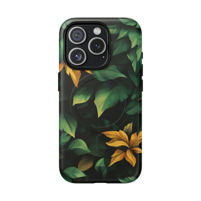 Luxe Leaf MagSafe Tough iPhone Case – iPhone 15 Pro, Matte