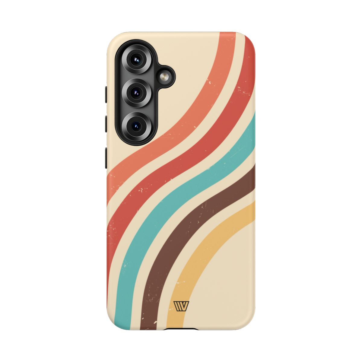 Vintage Stripe Tough Phone Case – Samsung Galaxy S25, Matte