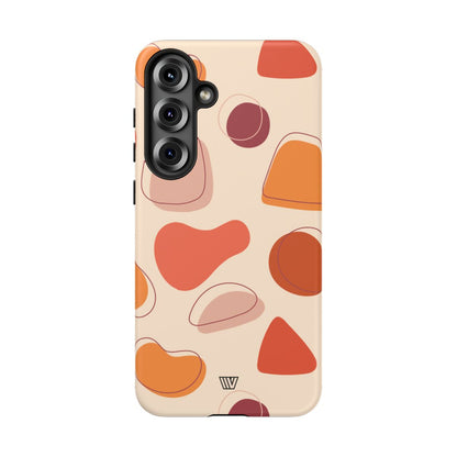 Warm Shapes Tough Phone Case – Samsung Galaxy S25 Plus, Matte