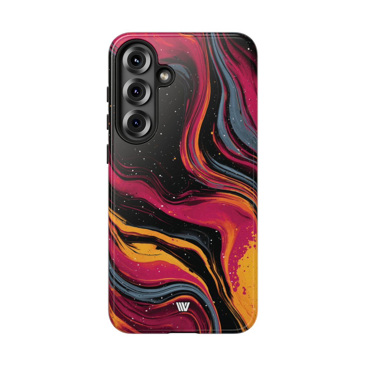 Cosmic Embers Tough Phone Case – Samsung Galaxy S25 Plus, Glossy
