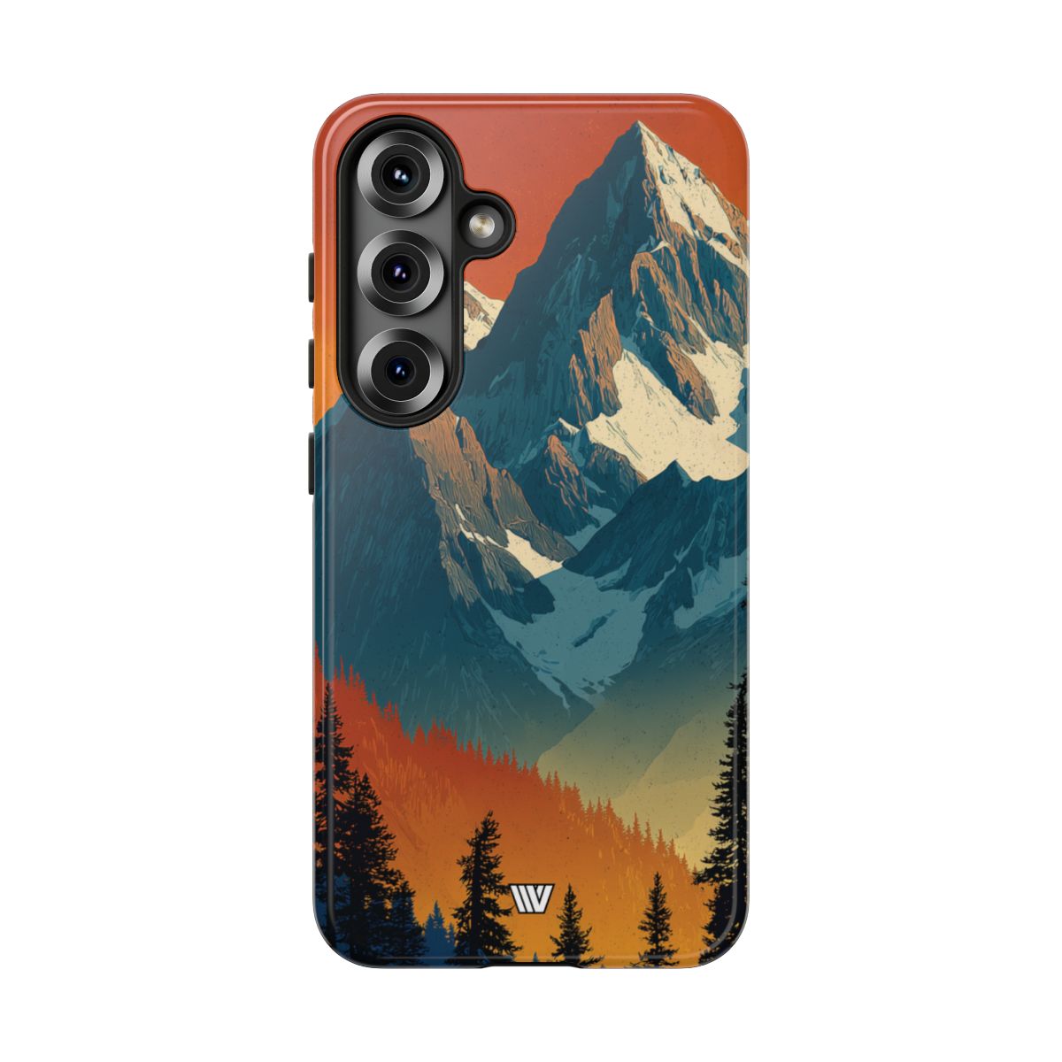 Sunset Summit Tough Phone Case – Samsung Galaxy S25, Glossy