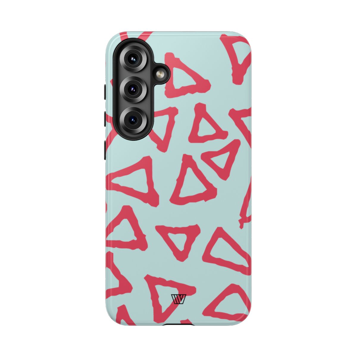 Triangle Doodle Tough Phone Case – Samsung Galaxy S25 Plus, Glossy