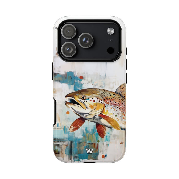Trout Tough Phone Case – iPhone 18 Pro, Glossy