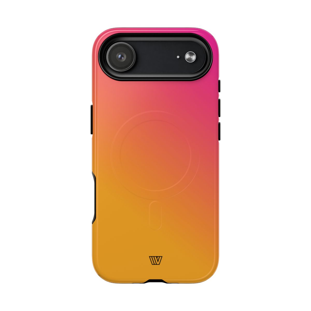 Hot Pink Orange MagSafe Tough iPhone Case – iPhone 17 Air, Glossy
