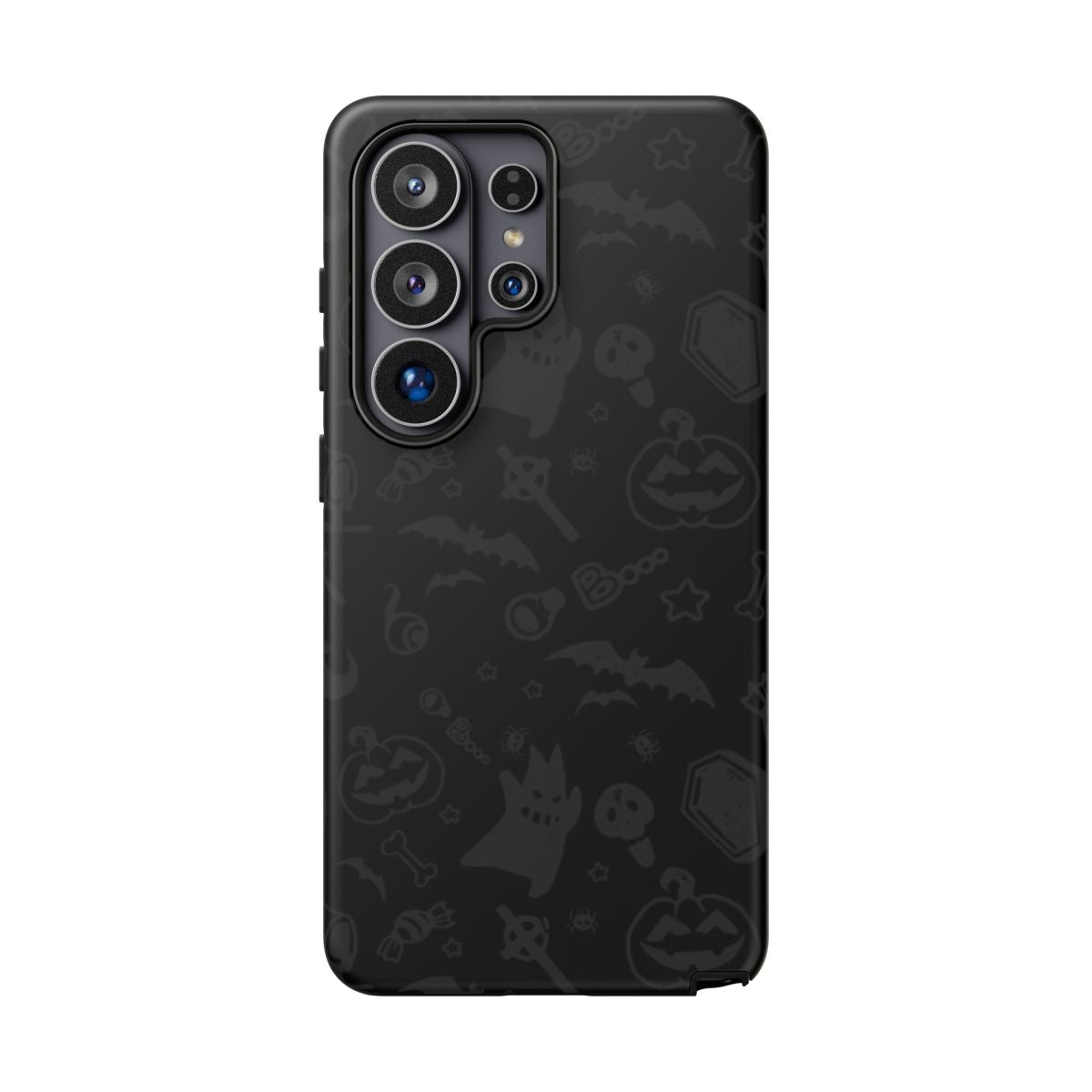 Spooky Halloween Pattern Black Tough Case – Samsung Galaxy S26 Ultra, Matte