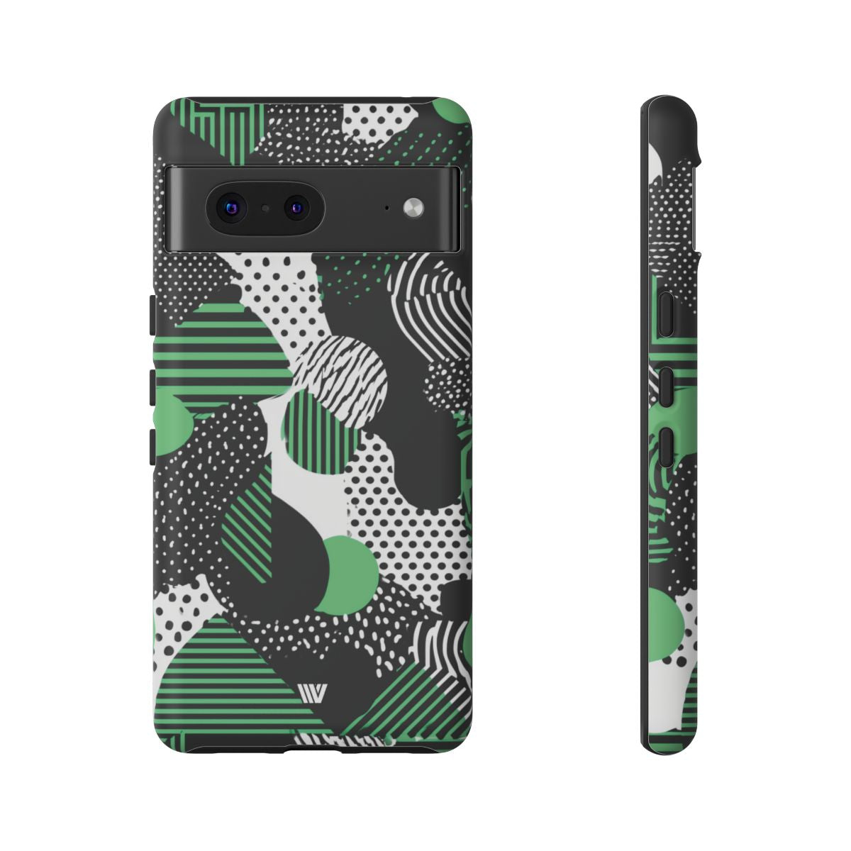 Pattern Clash Tough Phone Case – Google Pixel 7, Matte