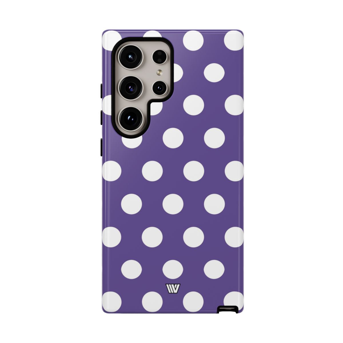 PURPLE POLKA DOTS | Tough Phone Case