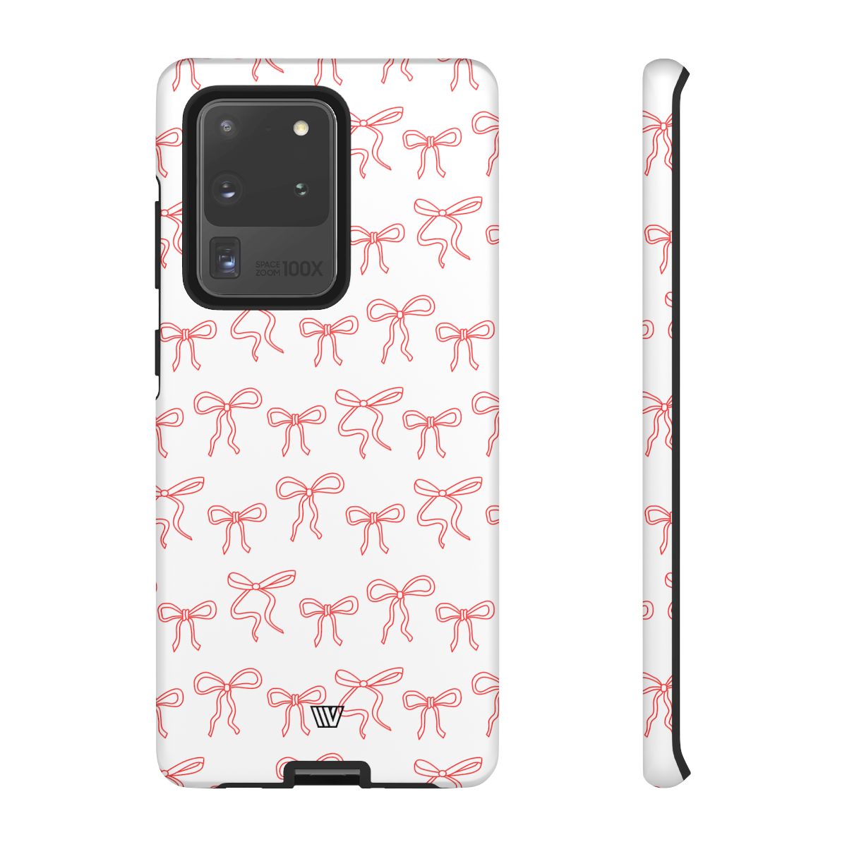 RED RIBBON CHARM | Tough Phone Case