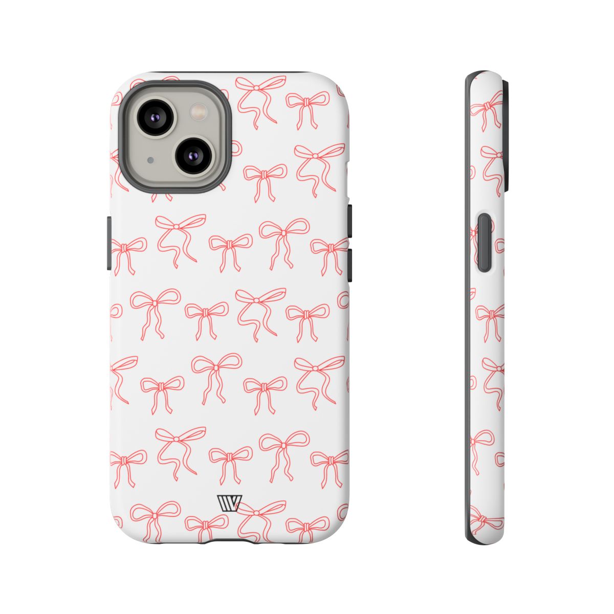 RED RIBBON CHARM | Tough Phone Case