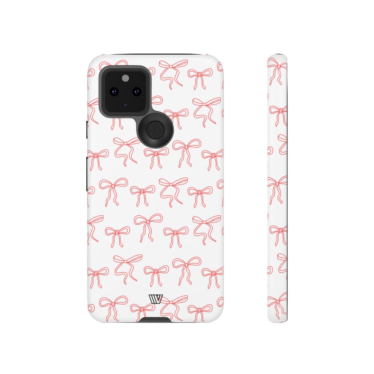 RED RIBBON CHARM | Tough Phone Case