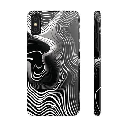 ABSTRACT ZEBRA STRIPES | Slim iPhone Case