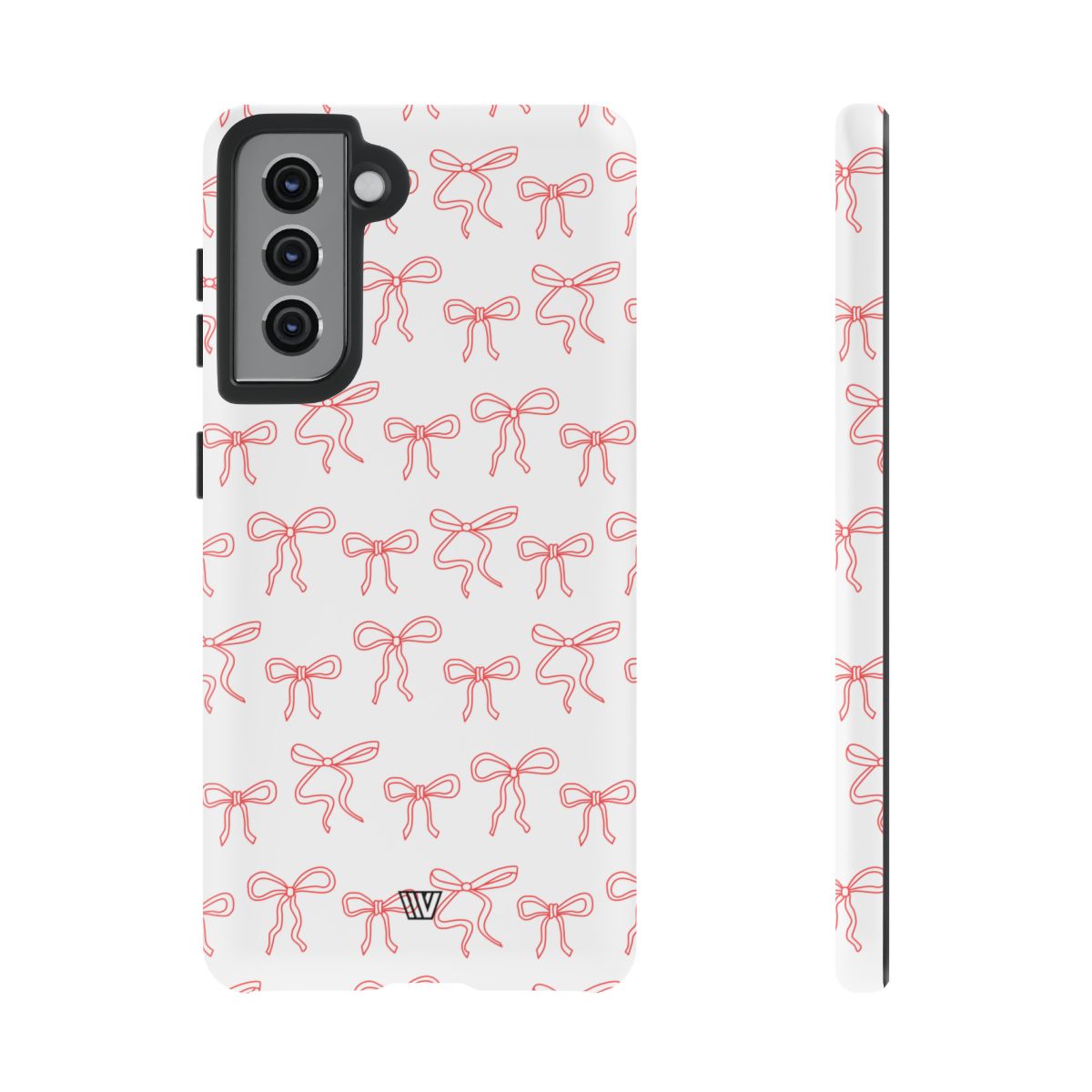 RED RIBBON CHARM | Tough Phone Case