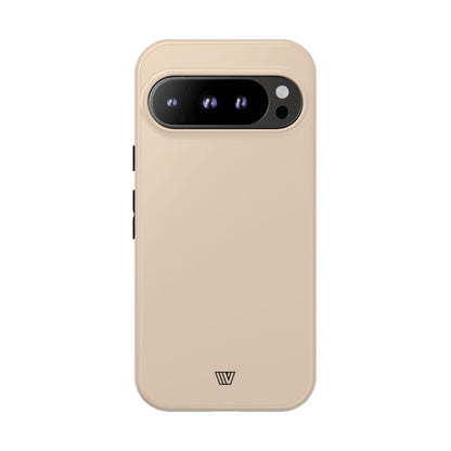 Almond Tough Phone Case – Google Pixel 9 Pro, Glossy