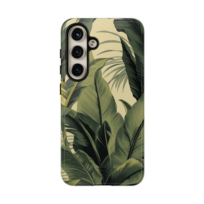 TROPICAL LEAVES | Tough Phone Case