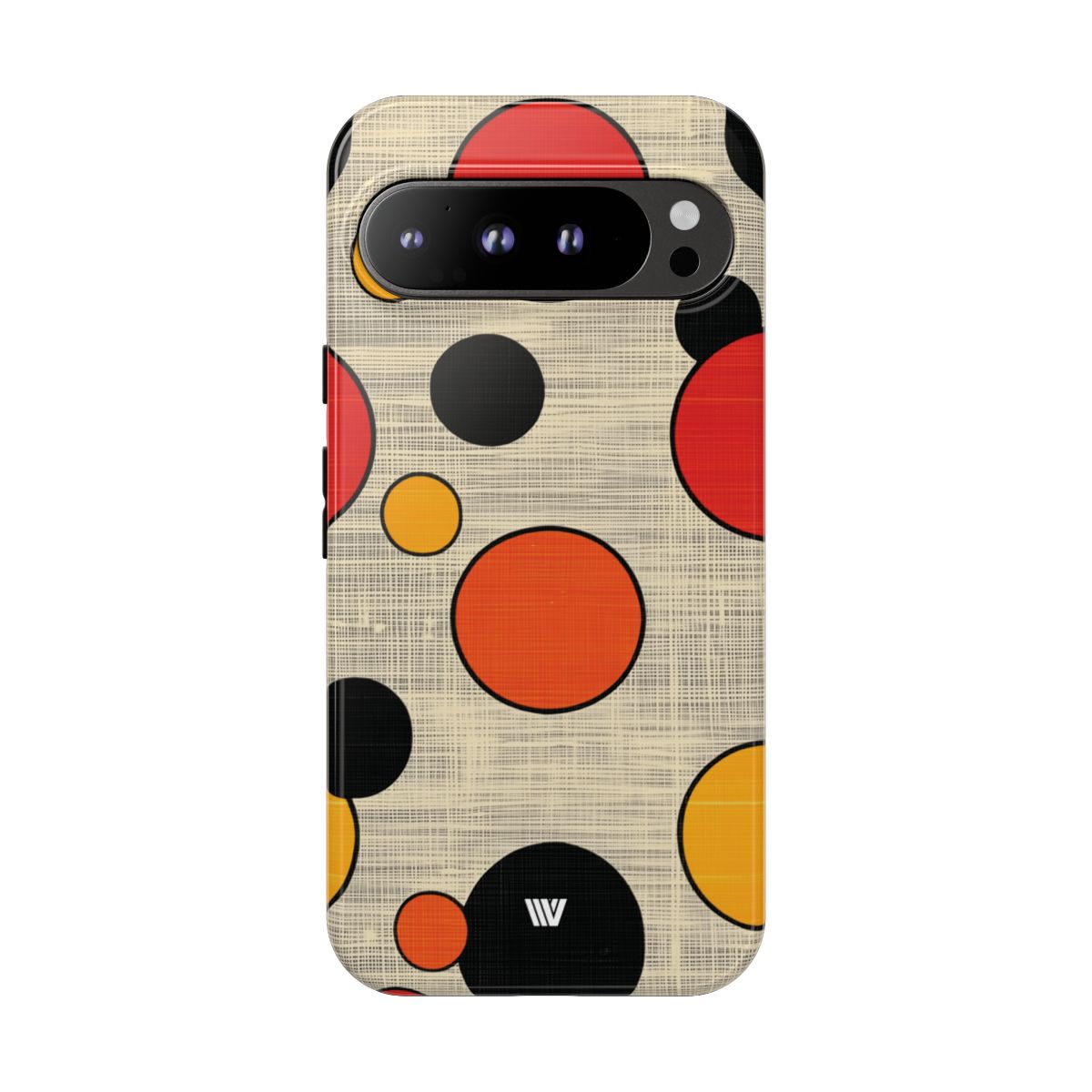 Mid-Century Dots Tough Phone Case – Google Pixel 9 Pro XL, Glossy