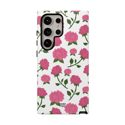 PINK ROSES | Tough Phone Case