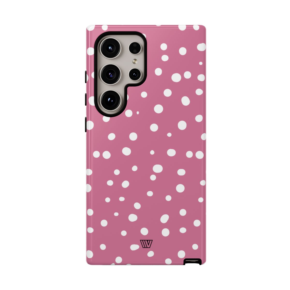 Blush Red Dots Tough Phone Case – Samsung Galaxy S24 Ultra, Glossy
