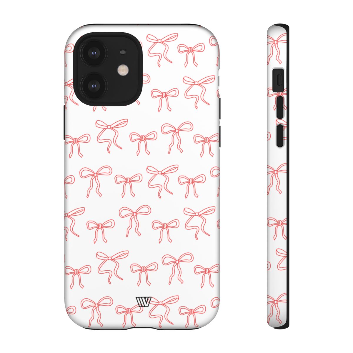 RED RIBBON CHARM | Tough Phone Case