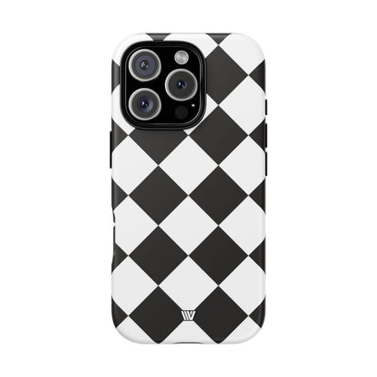 BLACK & WHITE DIAMOND | Tough Phone Case