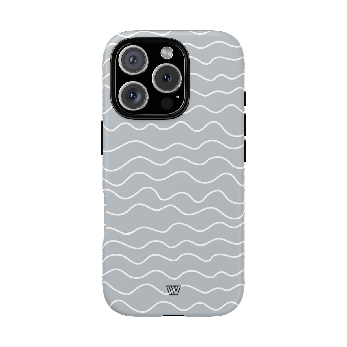 GRAY WAVES | Tough Phone Case