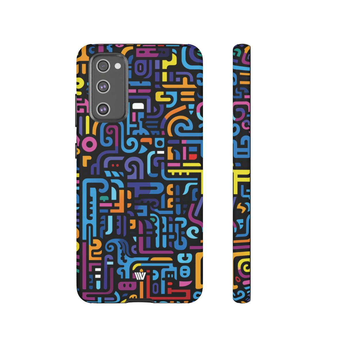 NEON GLYPHS | Tough Phone Case