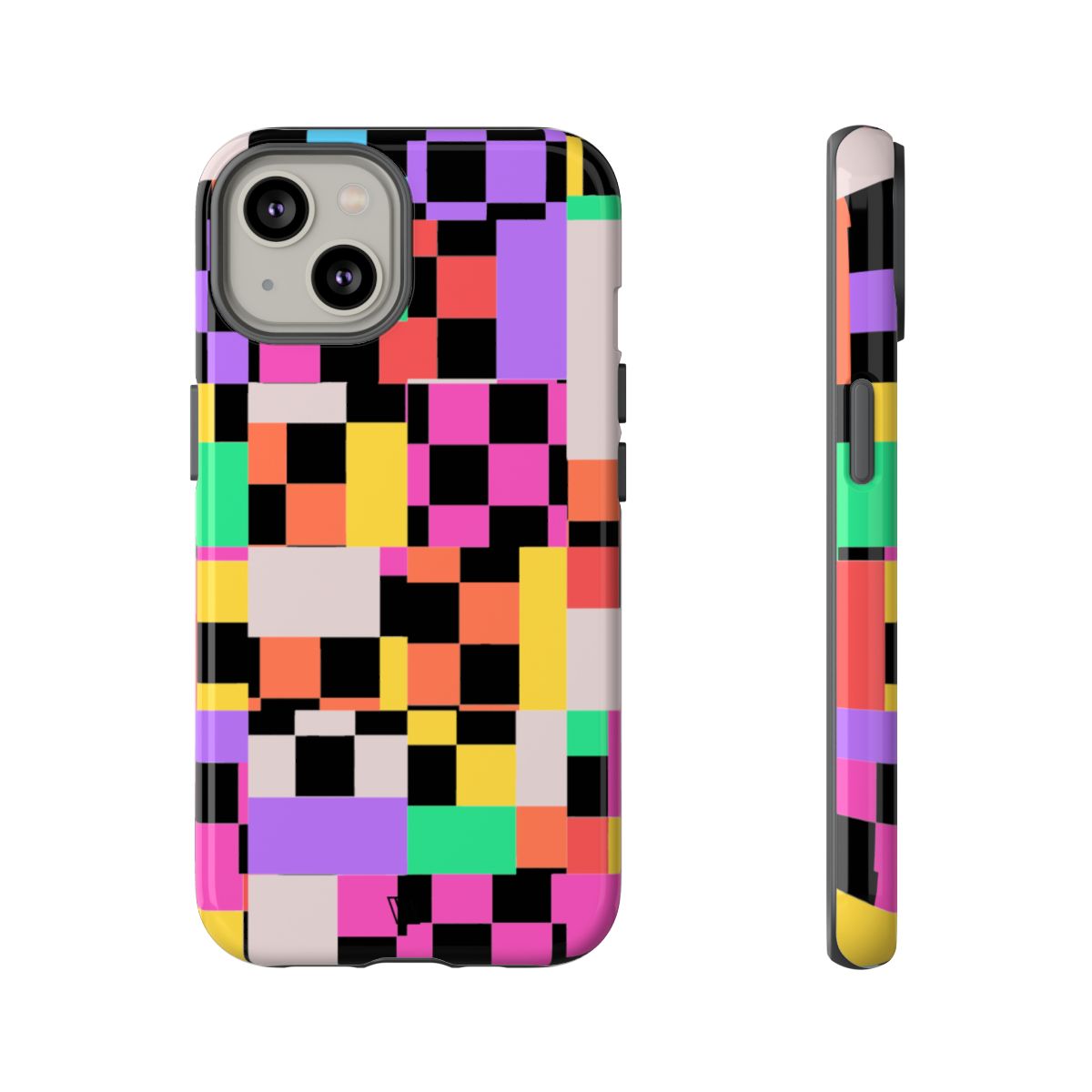 MASHED UP CHECKERBOARD | Tough Phone Case