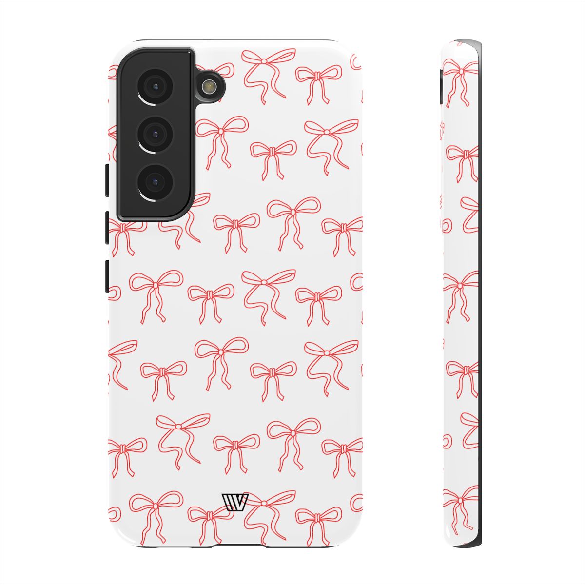 RED RIBBON CHARM | Tough Phone Case