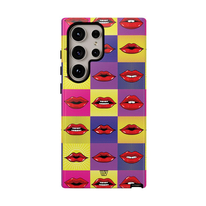 Pop Art Lips Tough Phone Case – Samsung Galaxy S24 Ultra, Glossy