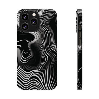 ABSTRACT ZEBRA STRIPES | Slim iPhone Case