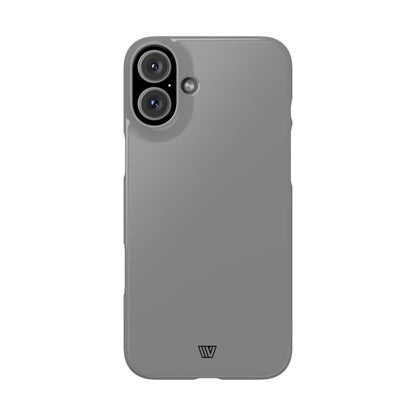 SOLID GRAY | Slim iPhone Case